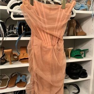 Mauve house of CB corset dress
